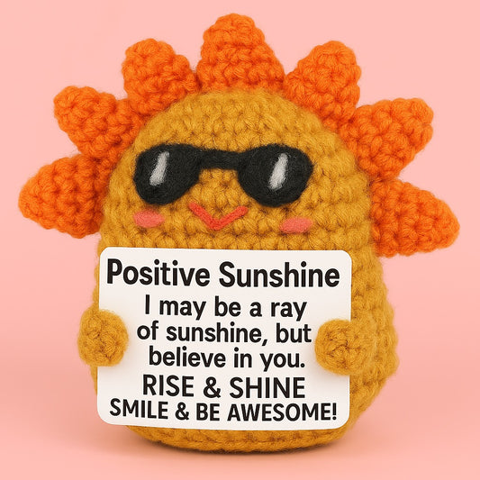Handcrafti Mini Crochet Sunshine – Handmade Inspirational Gift