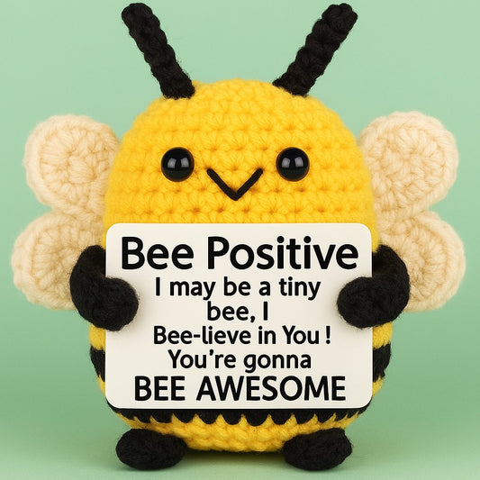Mini Crochet Bee – Inspirational Pocket Companion by Handcrafti