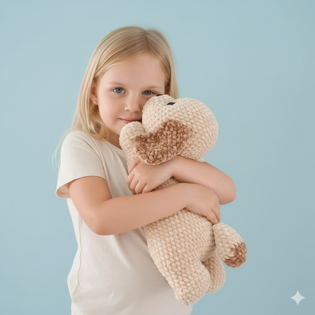 Crochet Dog Pattern Bundle PDF – Corgi, Husky, Retriever & Beagle Puppies